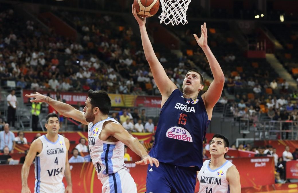 Nikola Jokić igra na Evrobasketu