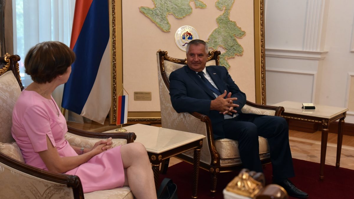 Višković sa ambasadorkom Njemačke: Razgovarano o političkoj situaciji u Srpskoj i BiH