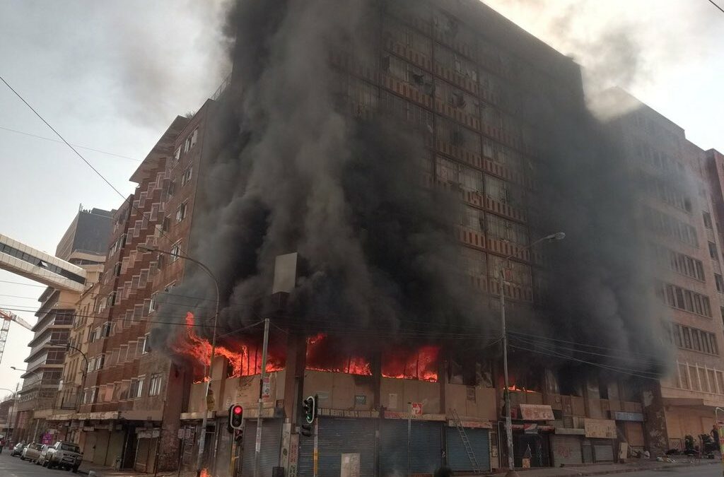 Desetine poginulih u požaru u Johanesburgu