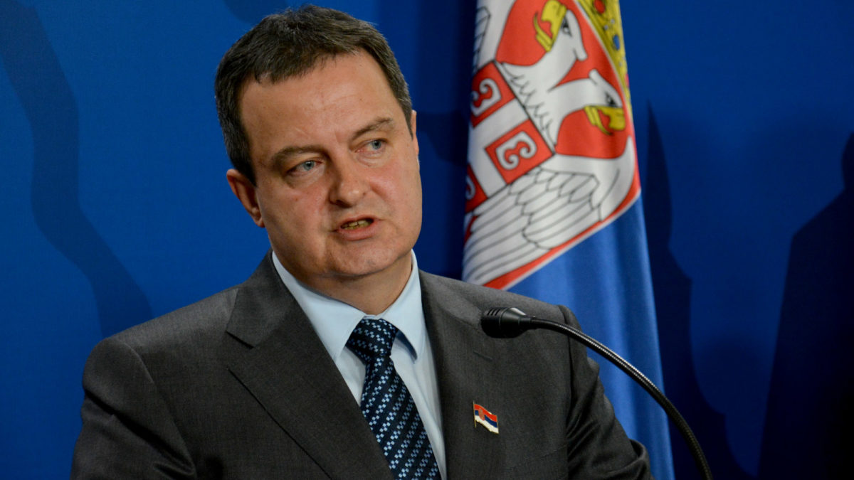 Dačić: Sramotna preporuka za prijem samoproglašenog Kosova u Savjet Evrope