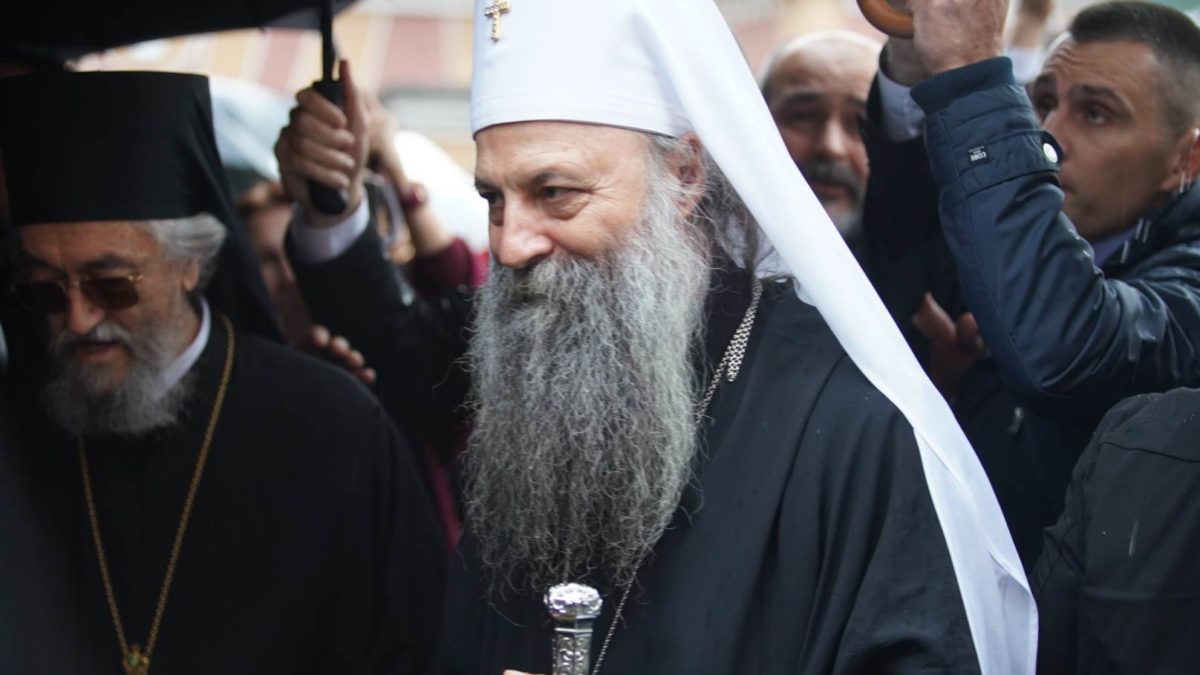Patrijarh Porfirije stigao u Banjaluku: Priređen svečani doček pred Hramom Svete Trojice